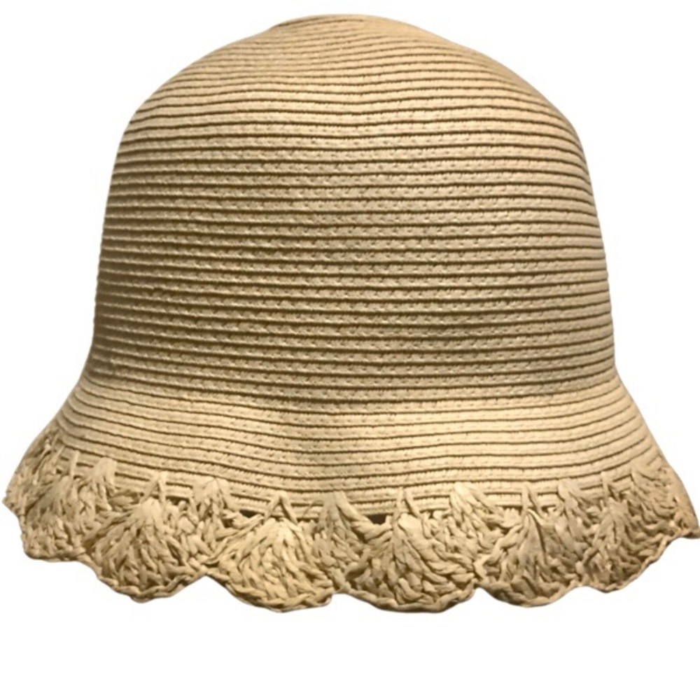 Straw Hat with a Tall Style
